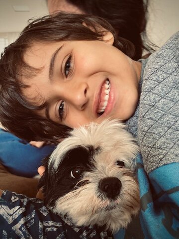 eu e meu cachorrinho percy jackson