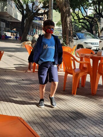 voltando pra escolinha !