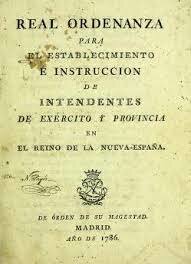 Real Ordenanza de Intendentes