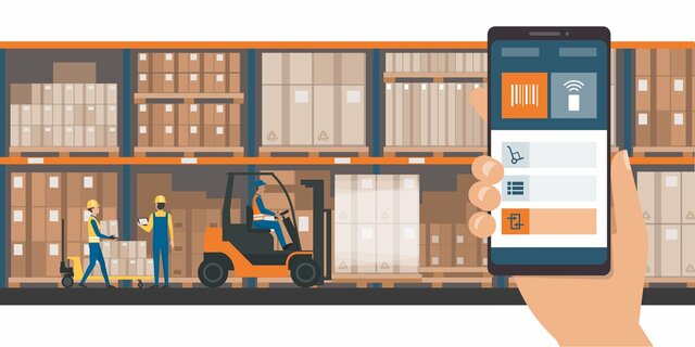 Aplicacion de software logisticos