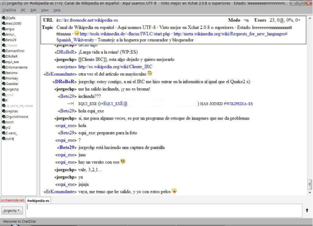 IRC. La era de los chats