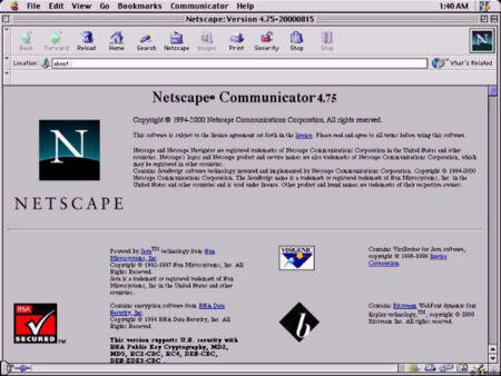 Nacimiento de Netscape Navigator.