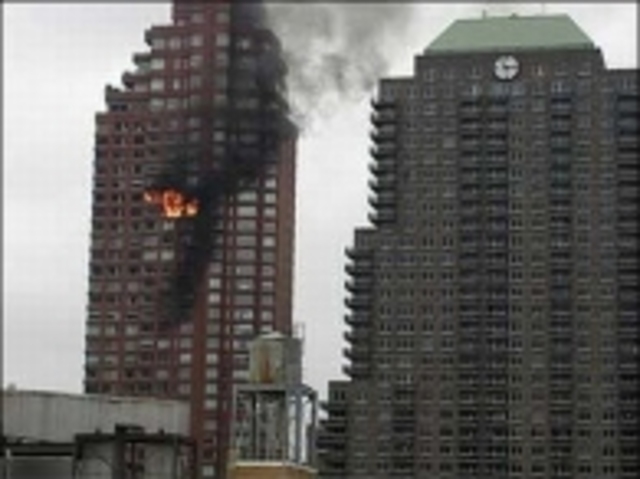 Plane Crashes into Apartments NYC