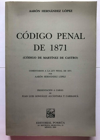 CODIGO PENAL DE 1871