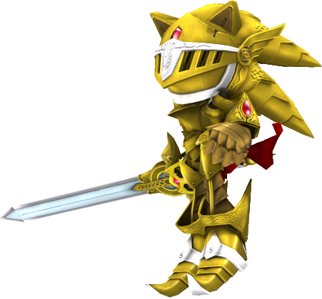 The Hedgehog With The Golden Armor Sonic and the black knight Ep 9