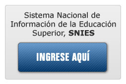 Fue incorporada al Sistema Nacional de Información de la Educación Superior (SNIES)