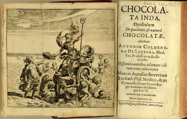 1644 - Libro sobre el chocolate