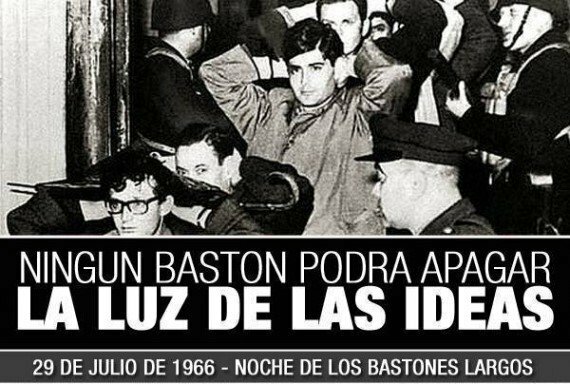 La Noche de los Bastones Largos Julio 1966