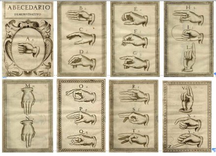 Juan de Pablo Bonet y el lenguaje de signos