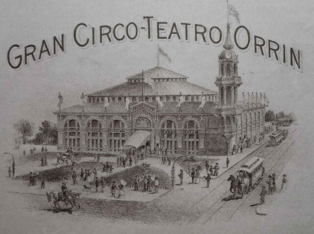 Llega el estereopticón al teatro Victoria.