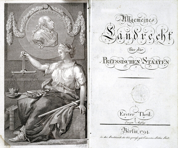 Allgemeines Landrecht für die Preussischen Staaten