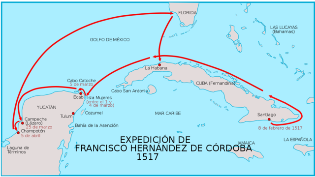 Expedición de Francisco Hernández de Córdoba