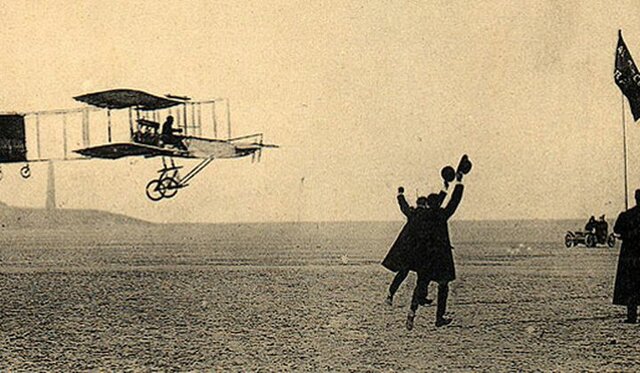 The invention of the airplane