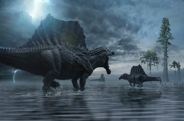 Mesozoica (Jurásico) 206 a 144 millones de años atrás