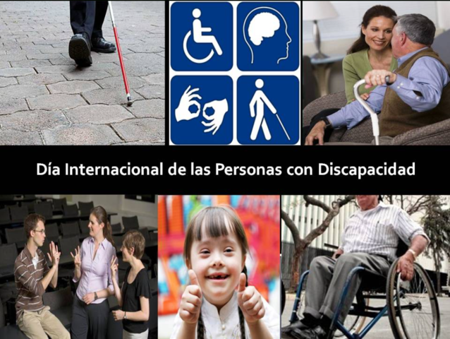 1992, Día Internacional de las Personas con Discapacidad.