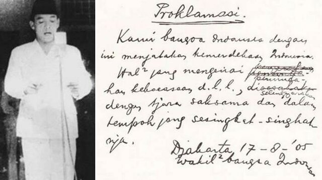 Perumusan Teks Proklamasi