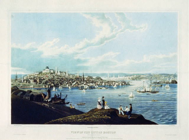 British Evacuate Boston