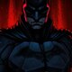 The batman con fondo rojo 6426