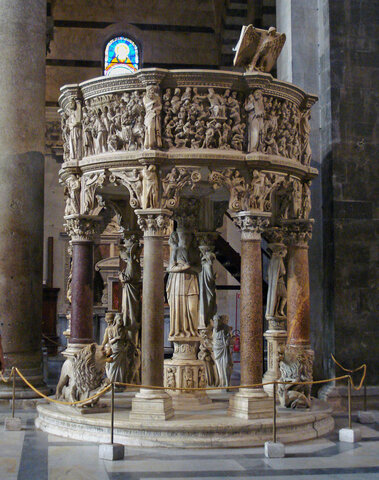 Pulpito del Battistero di Pisa