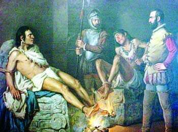 Muerte de Cuauhtémoc