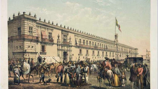 Construcción del Palacio Virreinal