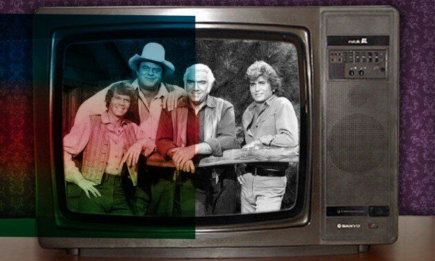 Transmisión de imagenes a color