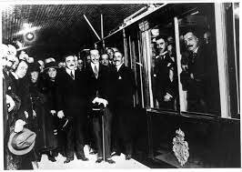 Inauguración del metro de Madrid