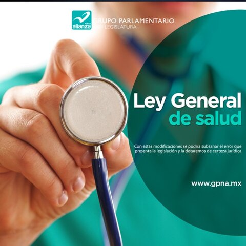 DOF publica una propuesta en la Ley General de Salud