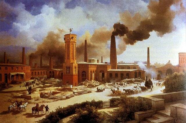 Inicia la revolución Industrial