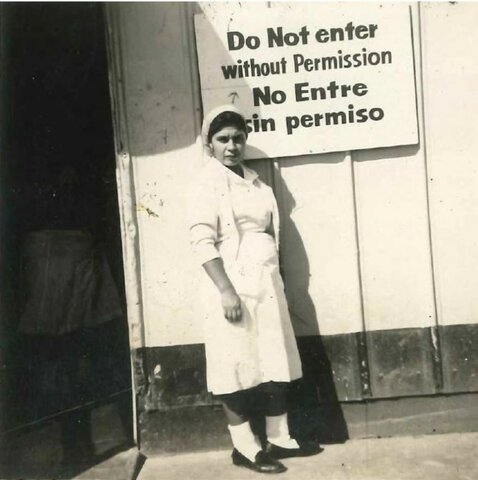 Primer Enfermera titulada, 1910.