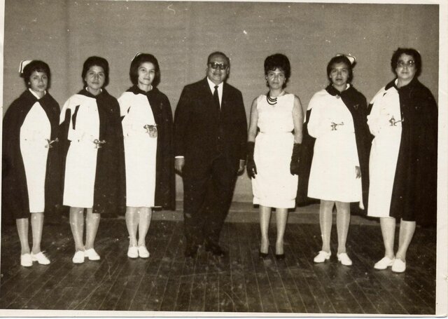 Licenciatura en Enfermería y Obstetricia, 1968.