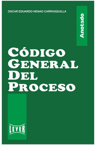 Ley 1564-Código General del Proceso