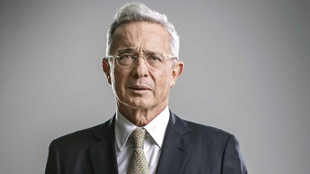Álvaro Uribe presidente de Colombia