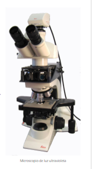 El microscopio de luz ultravioleta