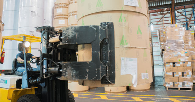 La logística  en vínculos  de suministros