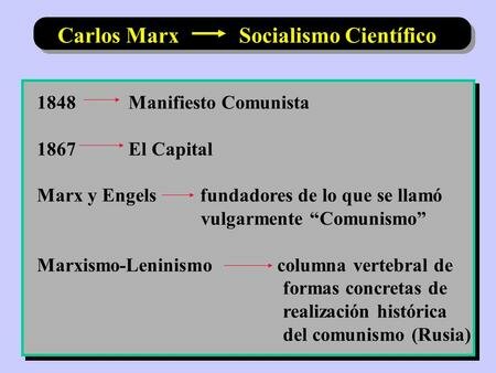 La ideología del socialismo científico