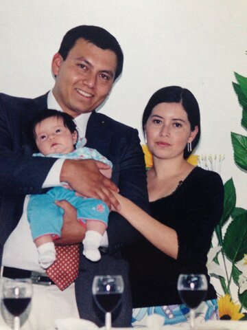 Azul, mi primer hija