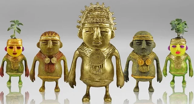 Cúspide del nivel de desarrollo muisca