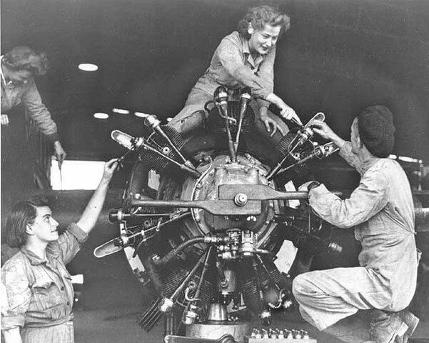 Beginning of the Women's Australian Auxiliary Air Force (WAAAF)