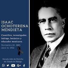 Isaac Ochotorena importante en el desarrollo de la biología en México