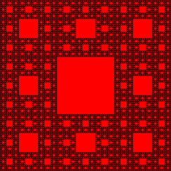 La alfombra de Sierpiński