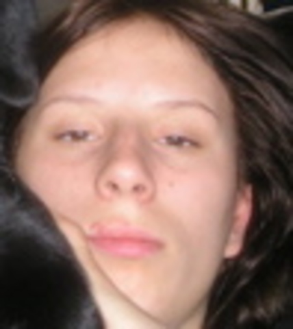 Melody gives Kelley Nehman a bloody nose