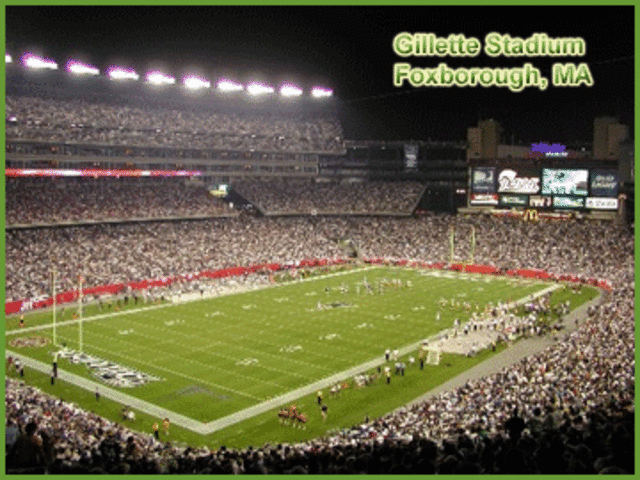 Gillette Stadium - First Game