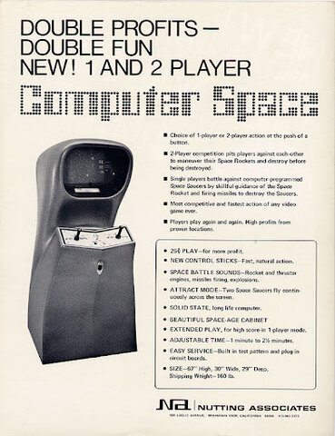 Creation Of Computer Space