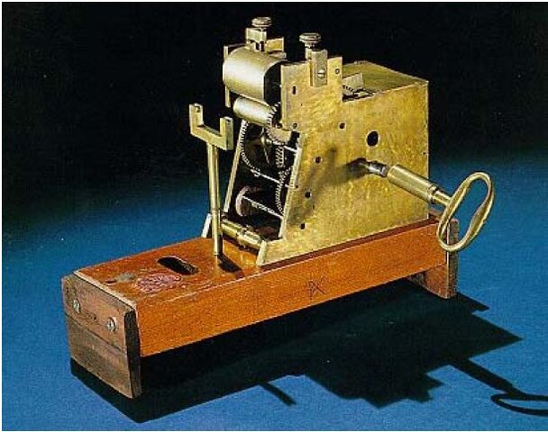 Envío del primer telegrama