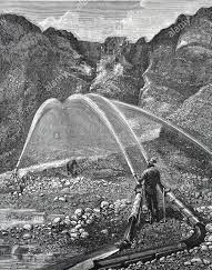 Excavación hidráulica