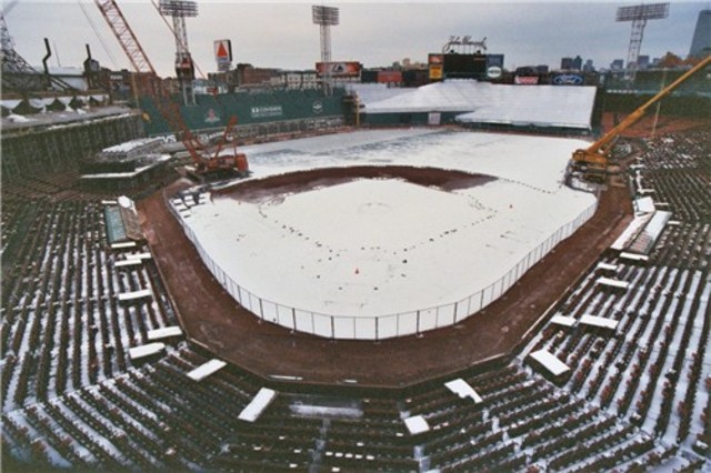 Boston Christens Fenway
