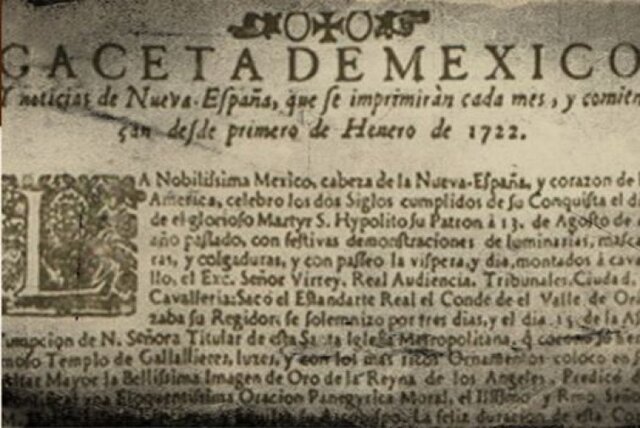 Primer periodico en España