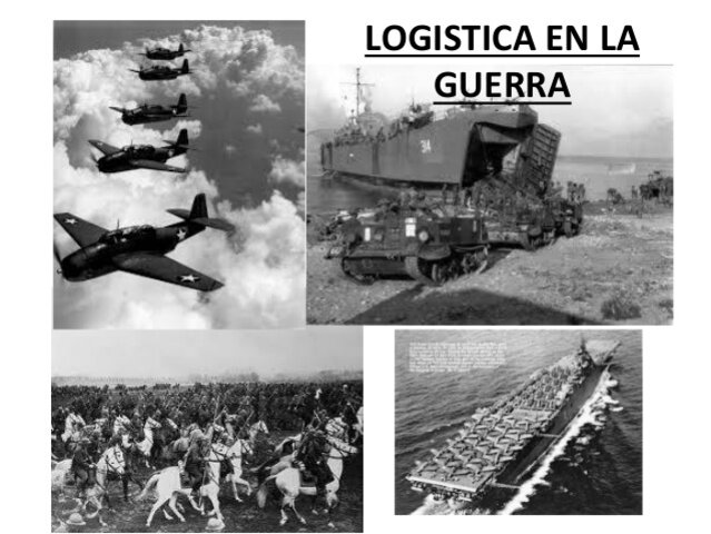 “La logística militar”