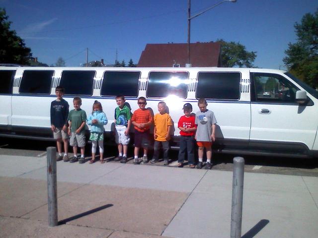 my frist limo ride